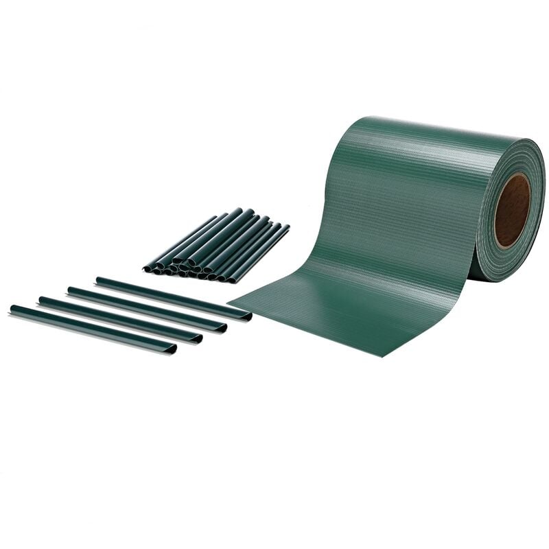 foto del prodotto mucola pvc privacy strip recinzione foglio verde protezione della privacy doppia asta stuoie di 35m rotolo