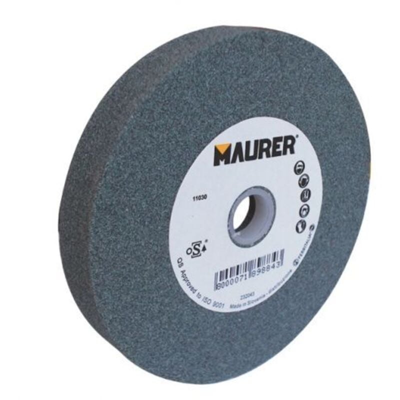 foto del prodotto muela maurer carburo de silicio 150x20x16 mm. grano 80