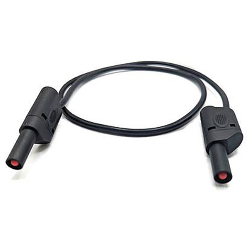 foto del prodotto mueller electric 22.421 .50m 0 cavo di misura spina a banana 4 mm spina a banana 4 mm 0.5 m nero 1 pz.