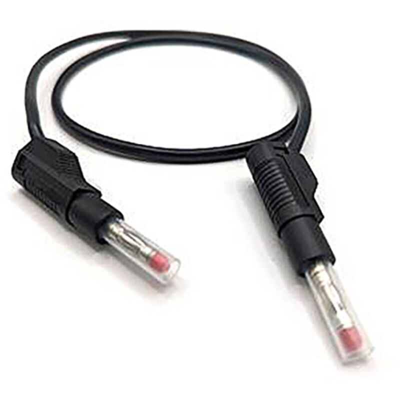 foto del prodotto mueller electric 22.451 1.5m 0 cavo di misura spina a banana 4 mm spina a banana 4 mm 1.5 m nero 1 pz.