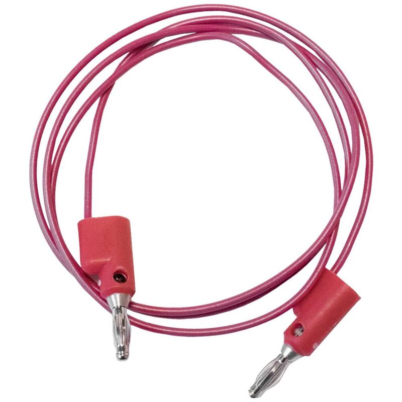 foto del prodotto mueller electric bu 2020 a 12 2 cavo di misura spina a banana 4 mm spina a banana 4 mm 0.305 m rosso 1 pz.