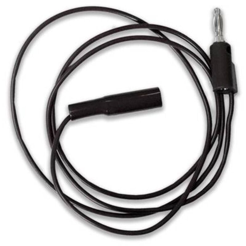 foto del prodotto mueller electric bu 2031 a 24 0 cavo di misura spina a banana 4 mm mini morsetto a coccodrillo 0.6 m nero 1 pz.