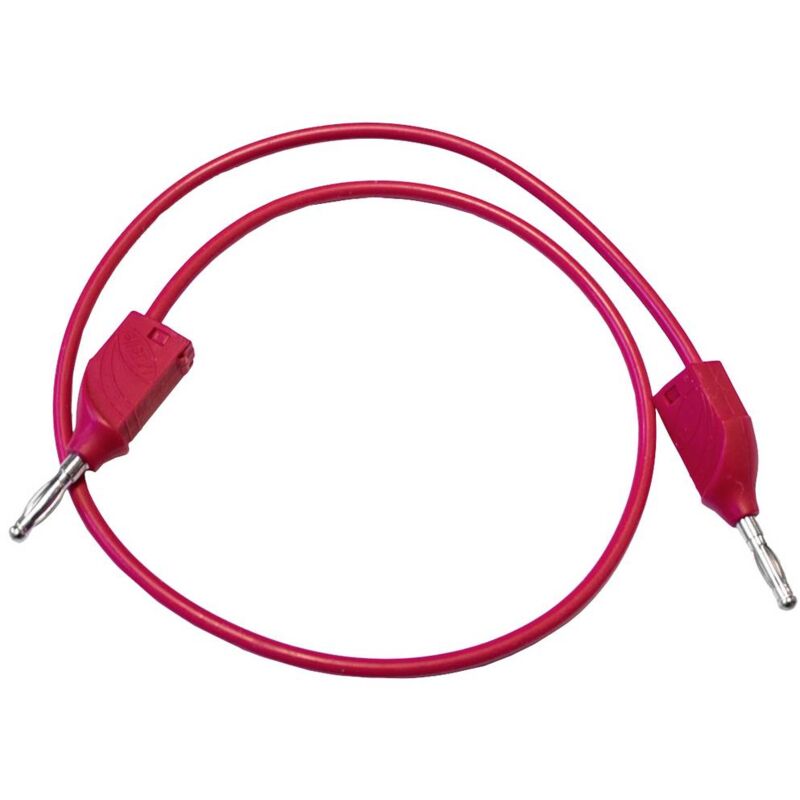 foto del prodotto mueller electric bu 2929 m 39 2 cavo di misura spina a banana 4 mm spina a banana 4 mm 0.99 m rosso 1 pz.