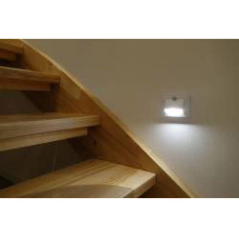 foto del prodotto muller licht m ller licht 27700024 grada sensor mini lampada con sensore di movimento led monocolore bianco