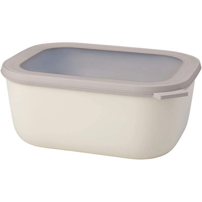 foto del prodotto multi bowl cirqula rettangolare 3000 ml bianco nordico mepal