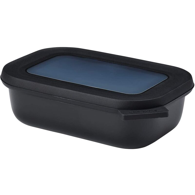 foto del prodotto multi bowl cirqula rettangolare 500 ml nero nordico mepal