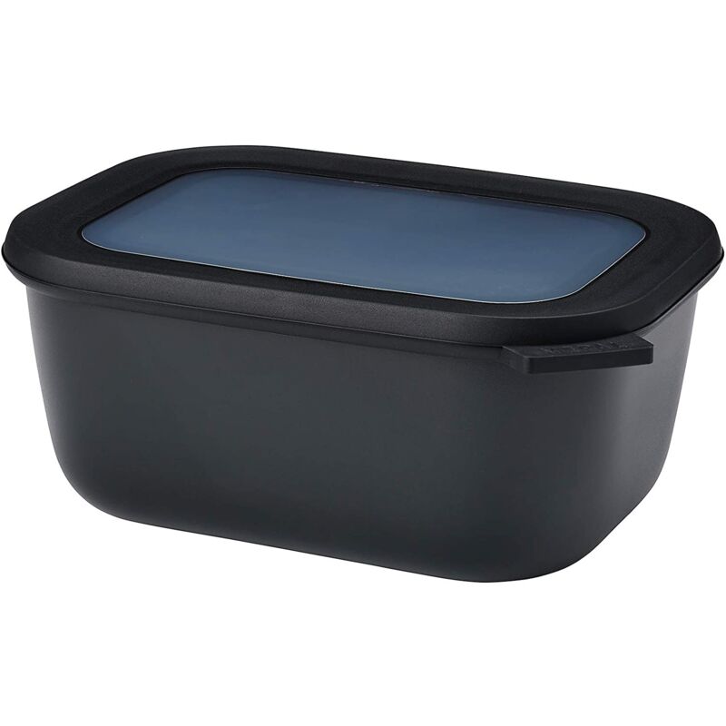 foto del prodotto multi bowl cirqula rettangolare 750 ml nero nordico mepal