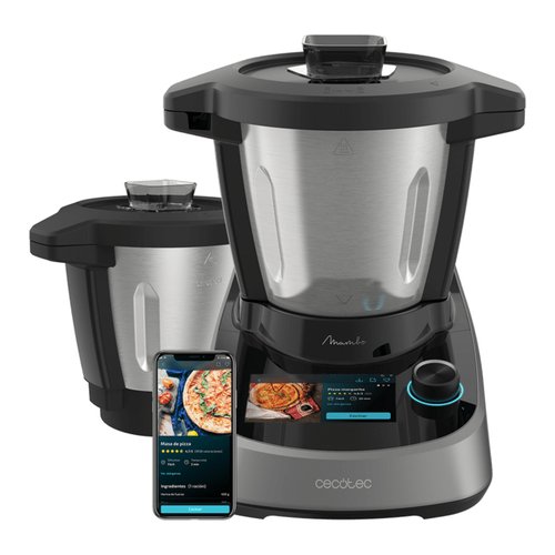 foto del prodotto multicooker cecotec 04346 mambo touch con caraffa habana black e inox