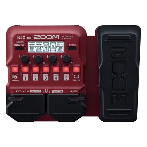 foto del prodotto multieffetto basso zoom b1x four red e black