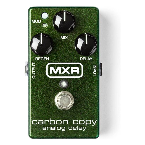foto del prodotto multieffetto chitarra mxr carbon copy analog delay green m169