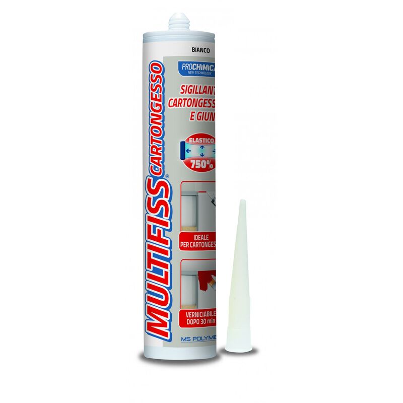 foto del prodotto multifiss cartongesso sigillante cartongesso e giunti 280 ml