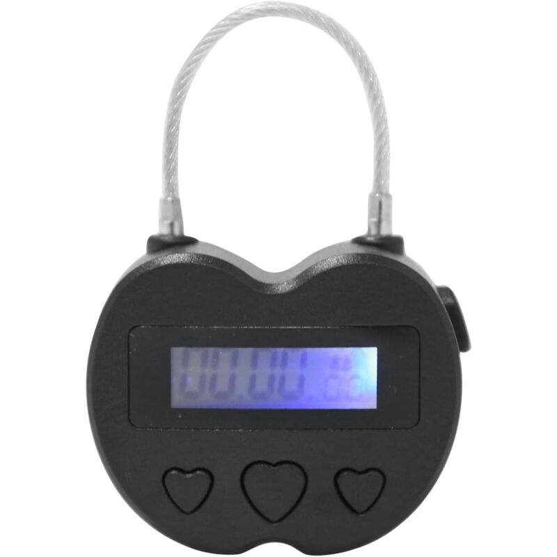 foto del prodotto multifunction travel electronic timer, waterproof usb rechargeable temporary timer padlock