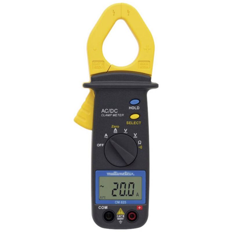 foto del prodotto multimetrix cm 625 pinza amperometrica digitale cat iii 300 v display counts 4300
