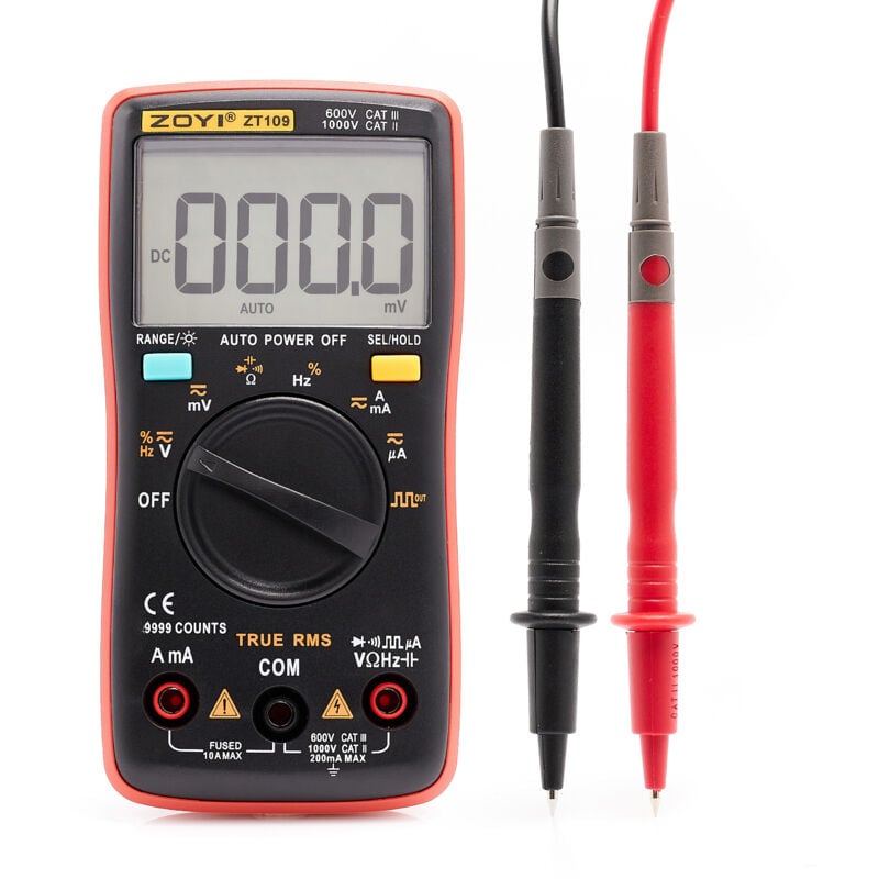 foto del prodotto multimetro zoyi zt109