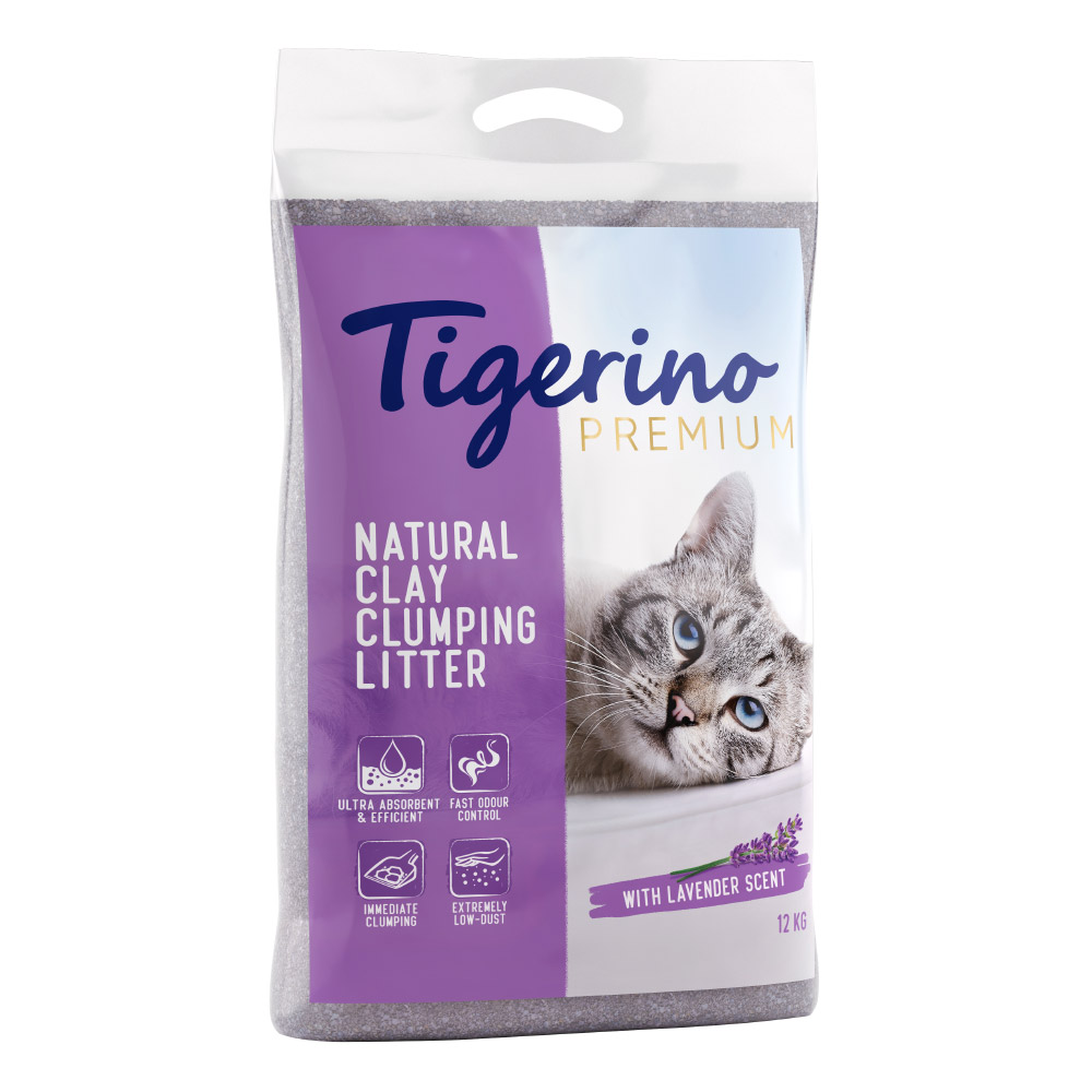 foto del prodotto multipack risparmio 2 x 12 kg lettiera tigerino canada style special edition premium - edizione speciale - profumo di lavanda