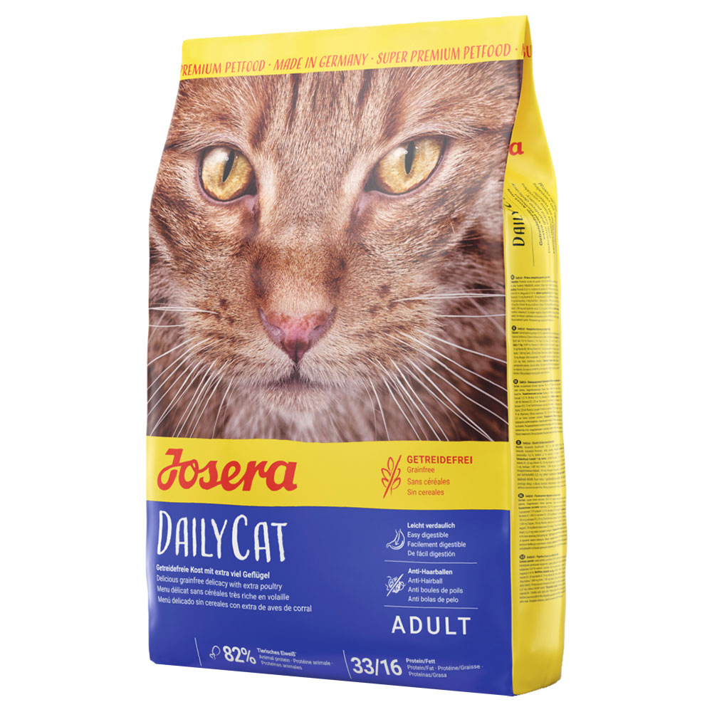 foto del prodotto multipack risparmio 2 x 2 kg josera crocchette per gatto daily cat