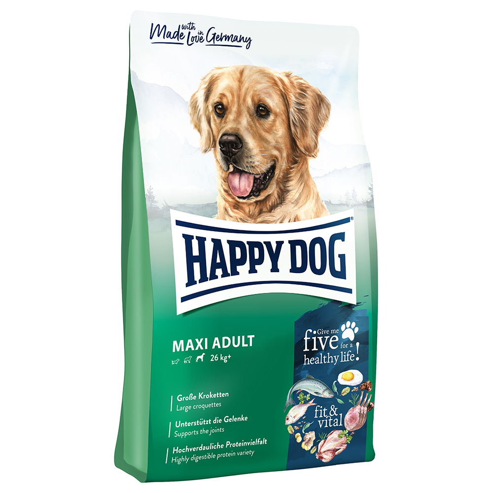 foto del prodotto multipack risparmio 2 x happy dog supreme - 2 x 14 kg fit vital maxi adult