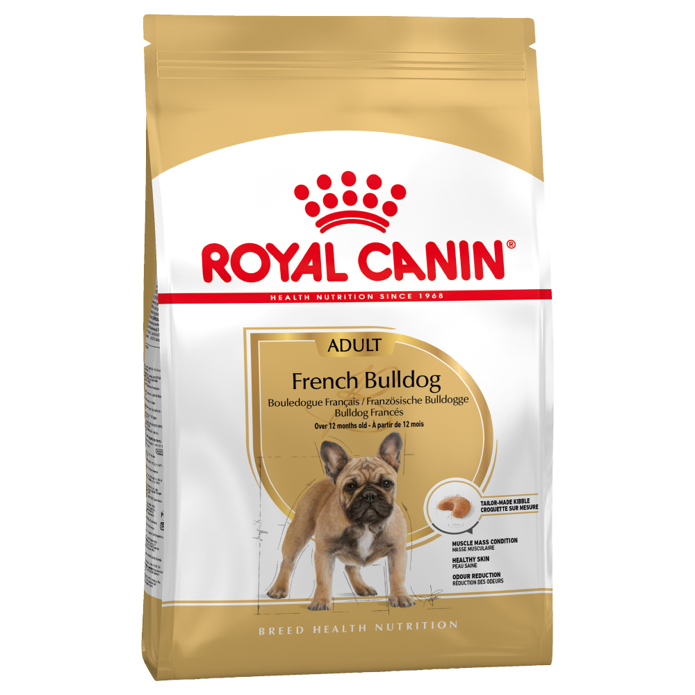 foto del prodotto multipack risparmio 2 x royal canin breed crocchette per cane - 2 x 9 kg french bulldog adult