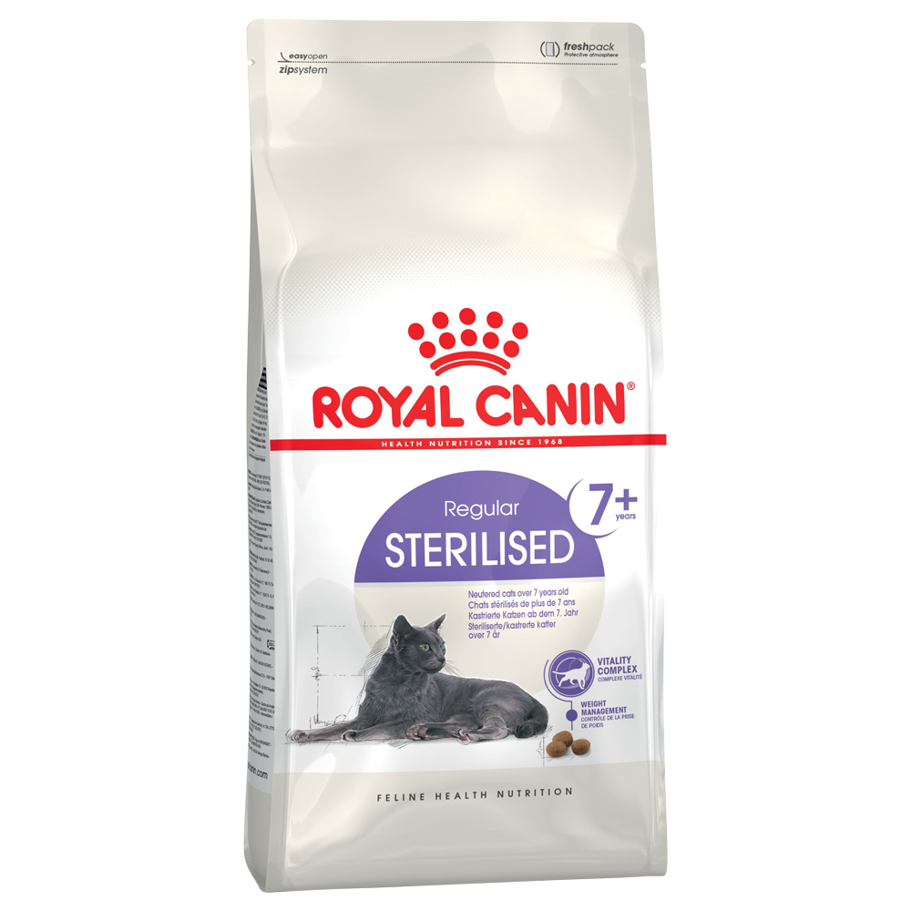 foto del prodotto multipack risparmio 2 x royal canin feline crocchette per gatti - 2 x 3,5 kg sterilised 7