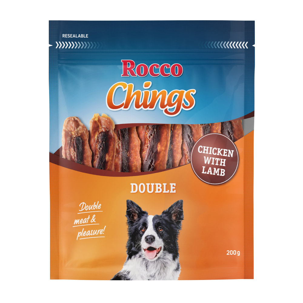 foto del prodotto multipack risparmio rocco chings double - 4 x 200 g pollo agnello