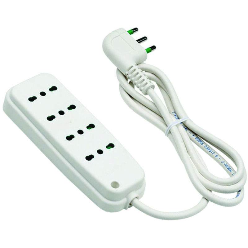 foto del prodotto multipresa 4 posti bipasso linea retail bianca 47400