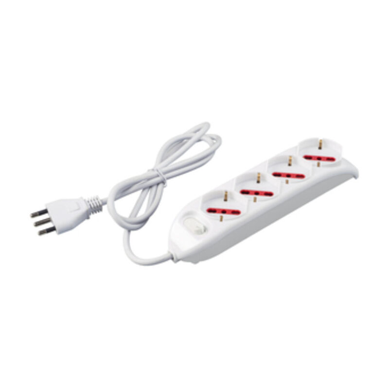 foto del prodotto multipresa 4p bip schuko int. rs94060 rosi