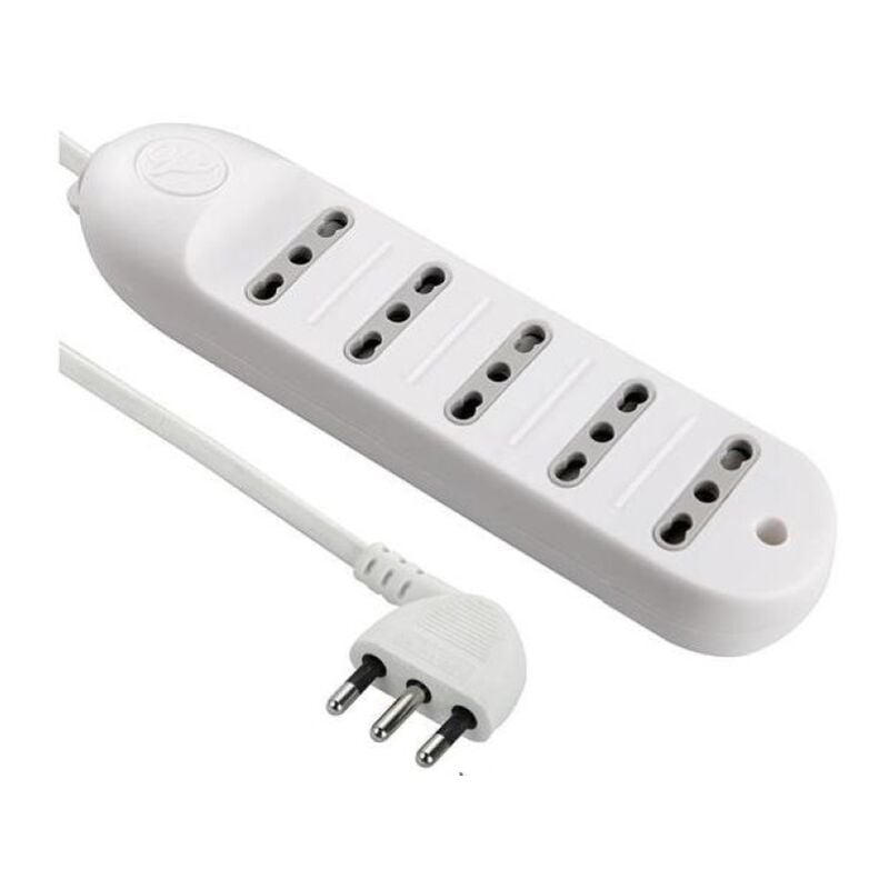 foto del prodotto multipresa 5p bivalente 16a electraline