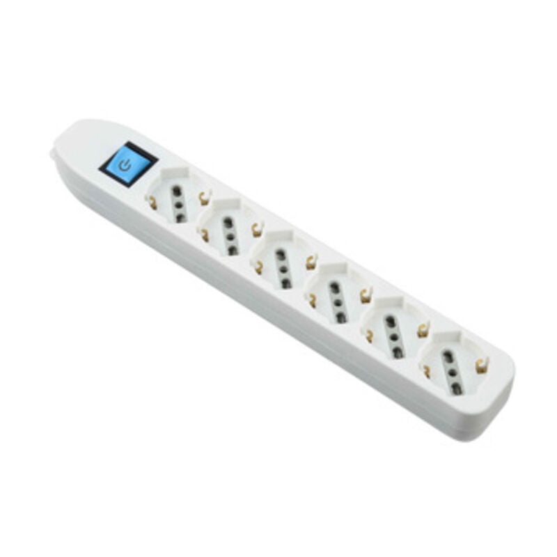 foto del prodotto multipresa 6p bip sch int. senza cavo bianca fig.10