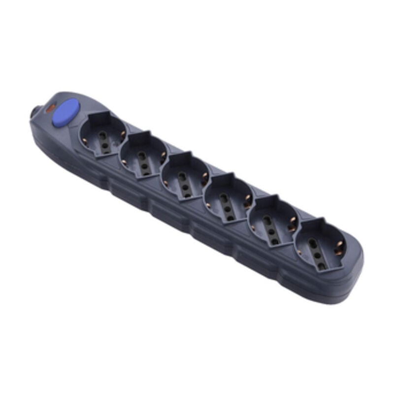 foto del prodotto multipresa 6p bip sch int. senza cavo nera fig.10