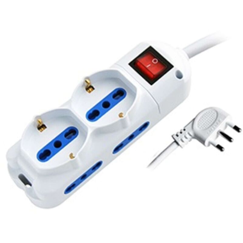 foto del prodotto multipresa 6pos bipasso bipasso schuko spina16a interr. pem2512 w3 