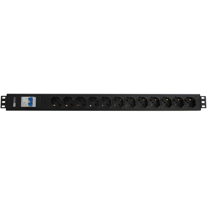 foto del prodotto multipresa rack 19 12xita schuko magnet
