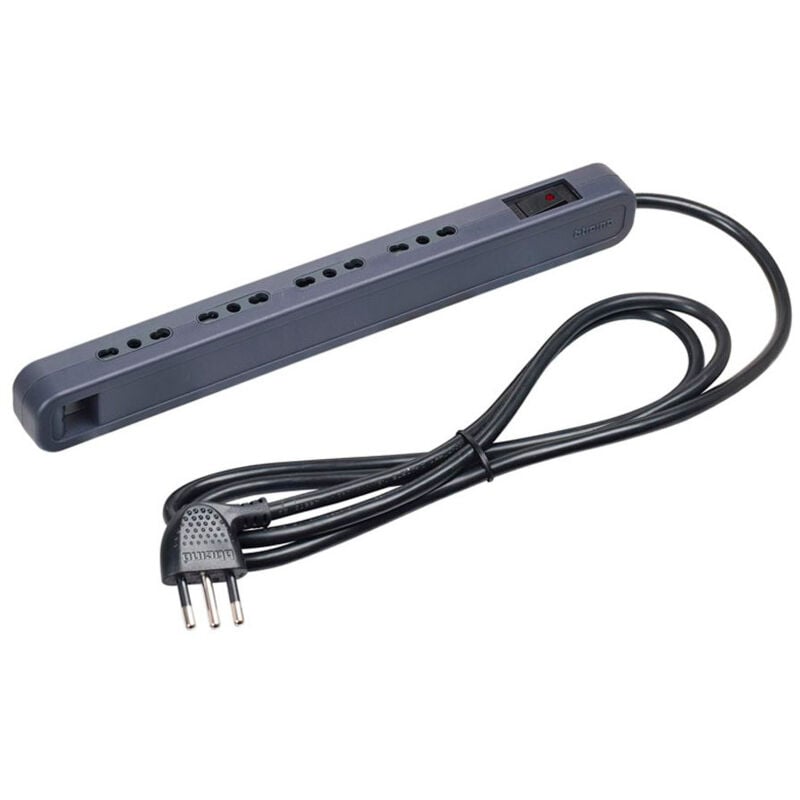 foto del prodotto multipresa ultraslim 10 16a int. safe gri