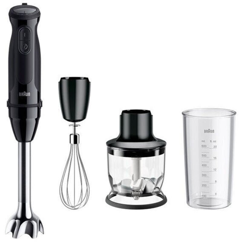 foto del prodotto multiquick 5 mq 50202 m 0,6 l frullatore ad immersione 1000 w nero - braun