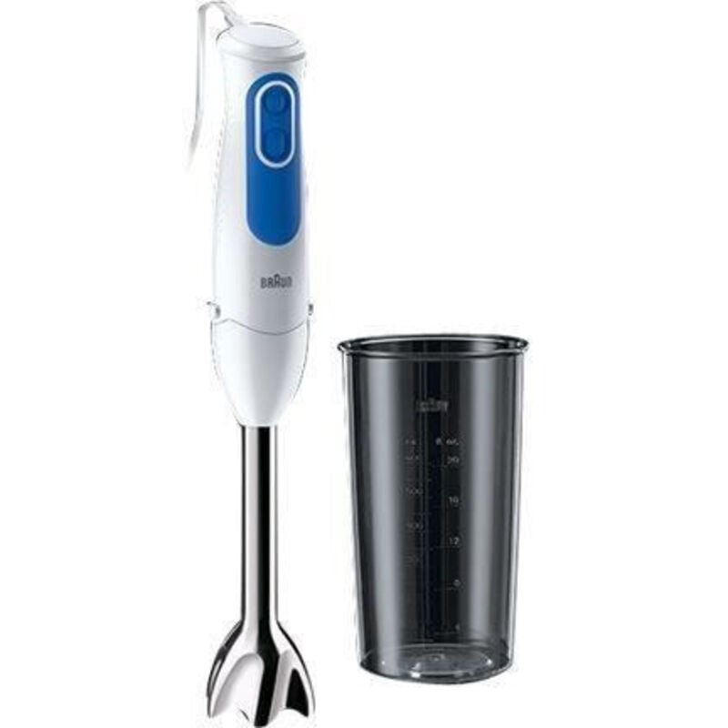 foto del prodotto multiquick3 mq3000 smoothie plus, 5 anni di assistenza, minipimer frullatore ad immersione con asta in acciaio, dotato di bicchiere graduato 600ml, 2