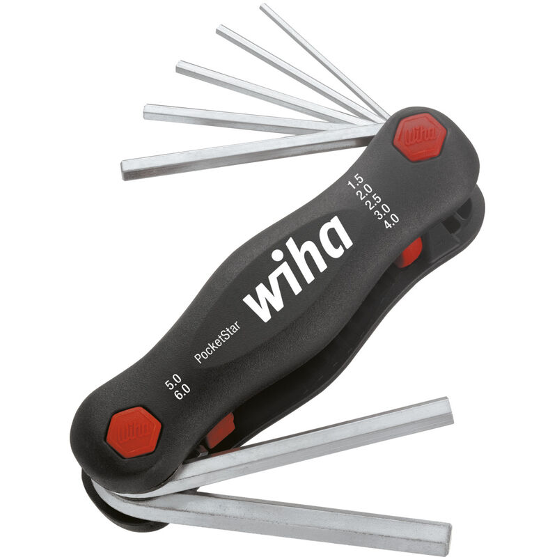 foto del prodotto multitool pocketstar esagonale, 7 pz. 23035 wiha