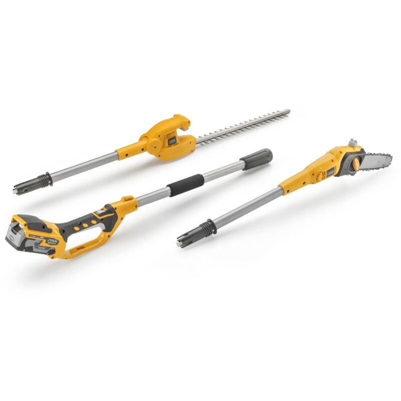 foto del prodotto multitool stiga a batteria smt 24 ae motore con spazzole batteria inclusa 4 ah