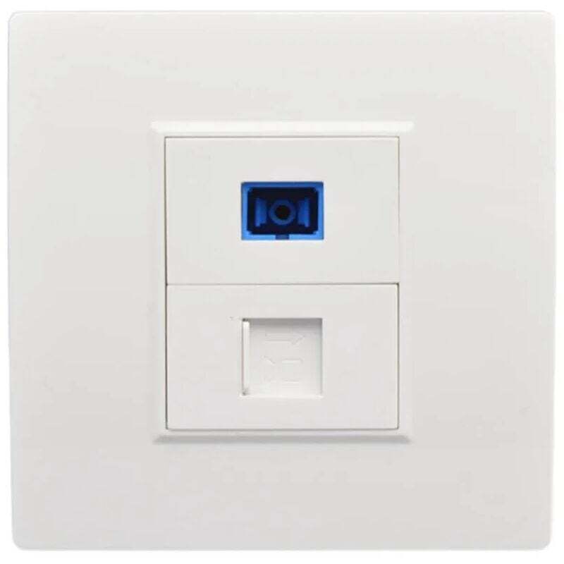 foto del prodotto mumu interfaccia in fibra ottica sc, presa a muro, pannello presa di rete rj45, tipo connecto1