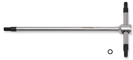 foto del prodotto mundial chiave a t esag. maschio mm. 5