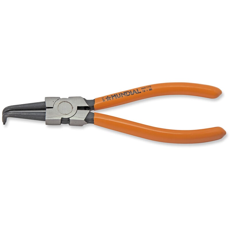 foto del prodotto mundial pinza seeger per anelli elastici interni punta curva mm. 310