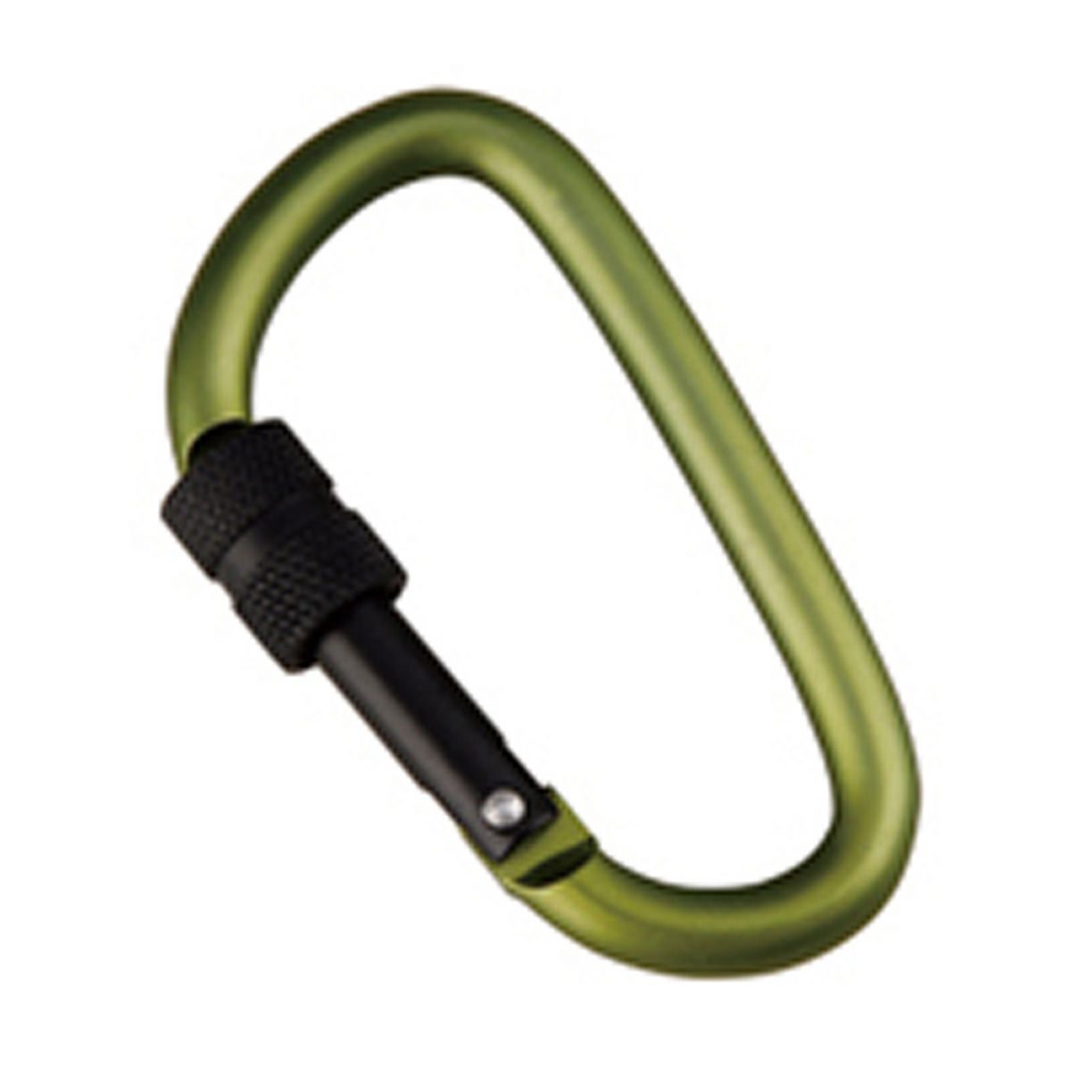 foto del prodotto munkees d shape carabiner w. screw lock 6x60 mm
