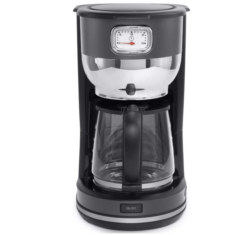 foto del prodotto muse caffettiera con filtro 10 tazze 1000w nera ms 220dg