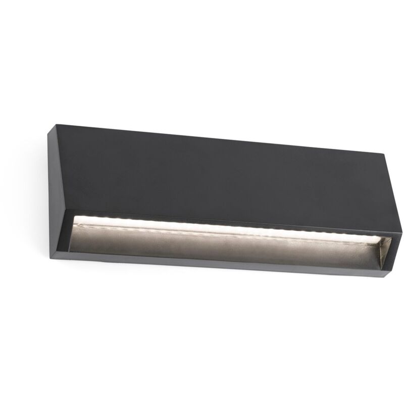 foto del prodotto must 3 led lampada da parete grigio scuro marca faro
