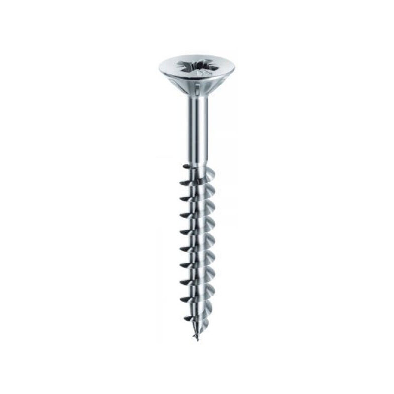 foto del prodotto mustad panelvit vite per legno pozidriv 4,5x45 mm filettatura svasata parziale confezione da 200 pfaczp450450c8c