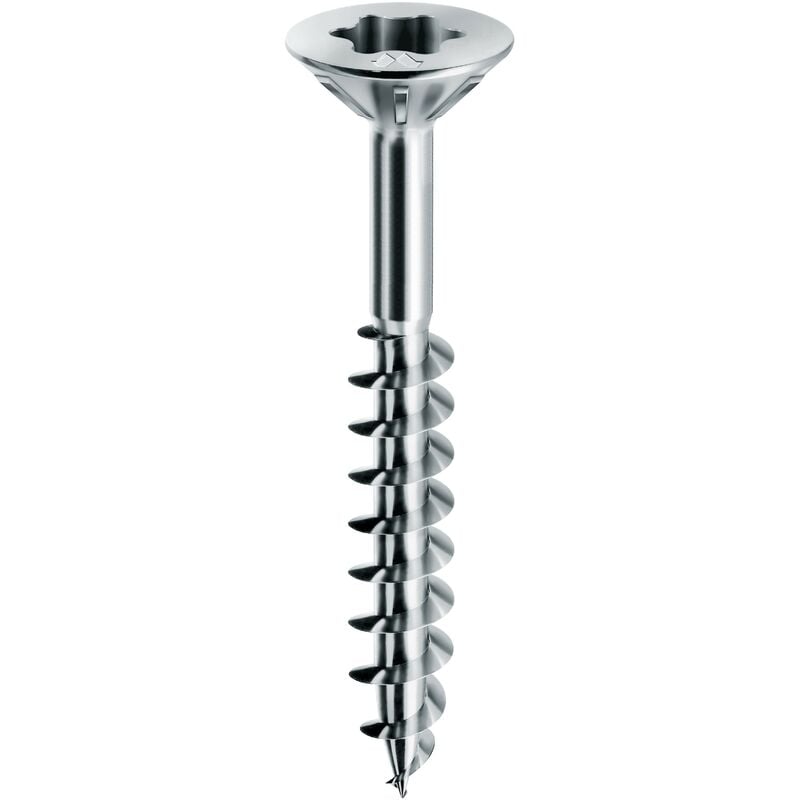 foto del prodotto mustad - panelvit vite per legno - torx - 6x180 mm - filettatura svasata parziale - confezione da 100 - pfacxp601800c8c