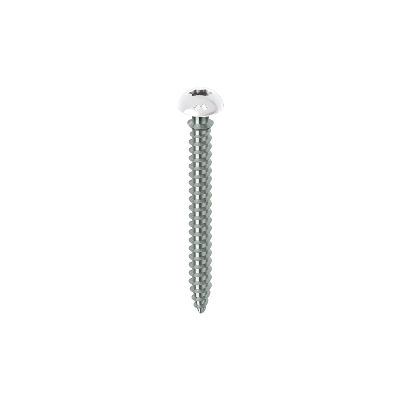 foto del prodotto mustad vite per pvc framex testa svasata torx ridotta 6x70 mm scatola da 100 cromatura laccato bianco sp305a60070032c