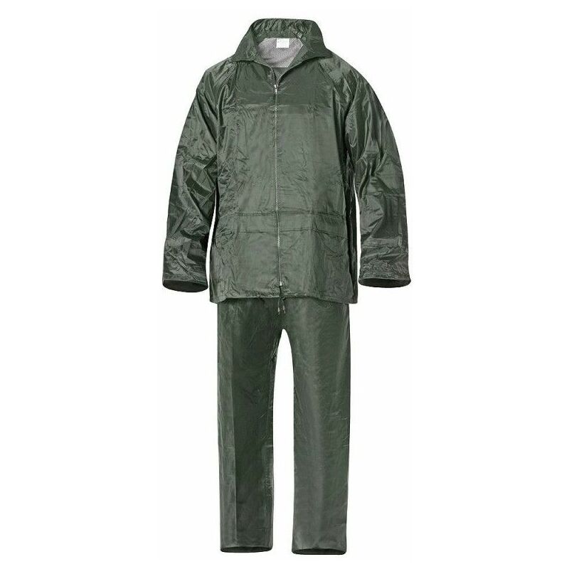 foto del prodotto muta impermeabile in nylon verde taglia 8 xl