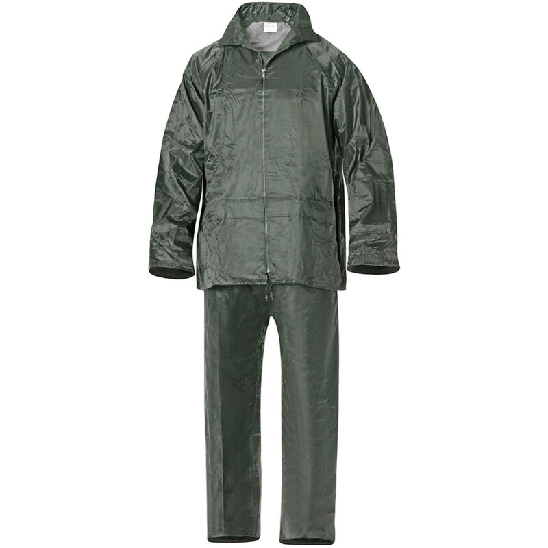 foto del prodotto muta impermeabile in nylon verde taglia 9 xxl