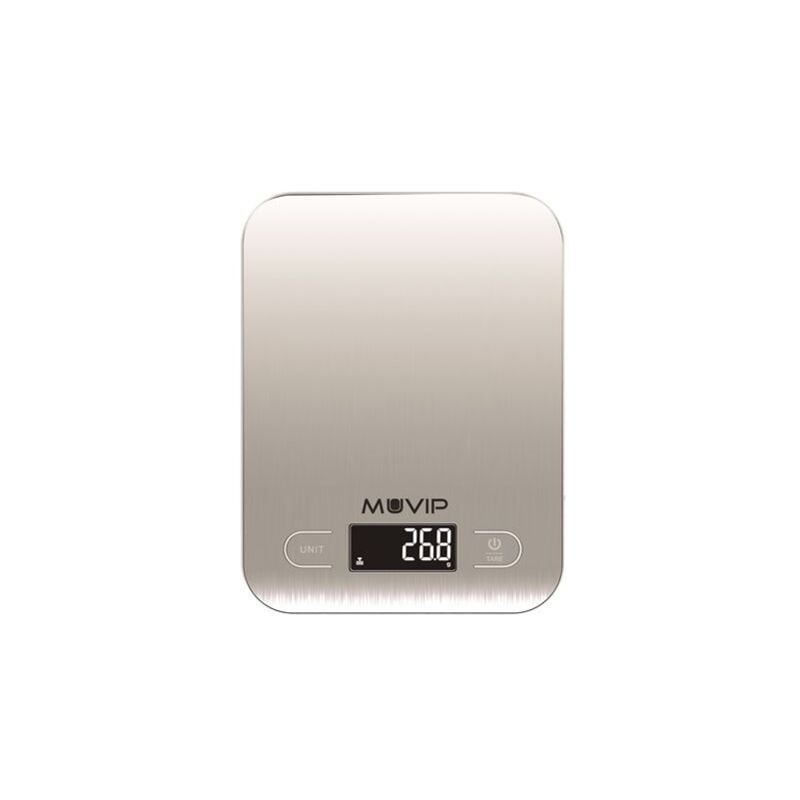 foto del prodotto muvip bilancia digitale di lusso bluetooth piattaforma in acciaio inox display lcd sensore ad alta precisione spegnimento automatico peso