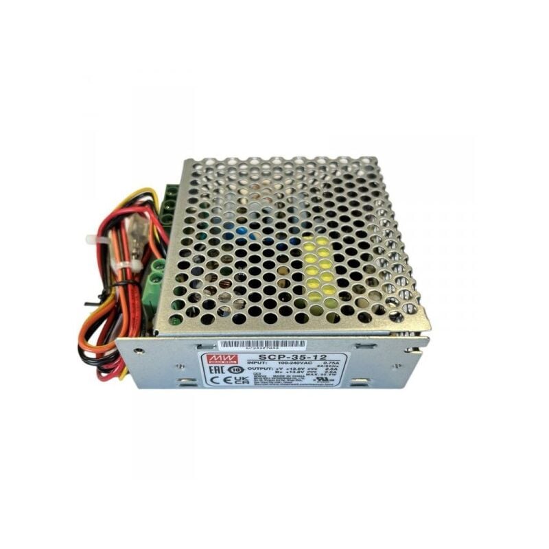 foto del prodotto mw mean well scp-35-12 alimentatore 35w 12v 2,6a ip20 input 220v 110v