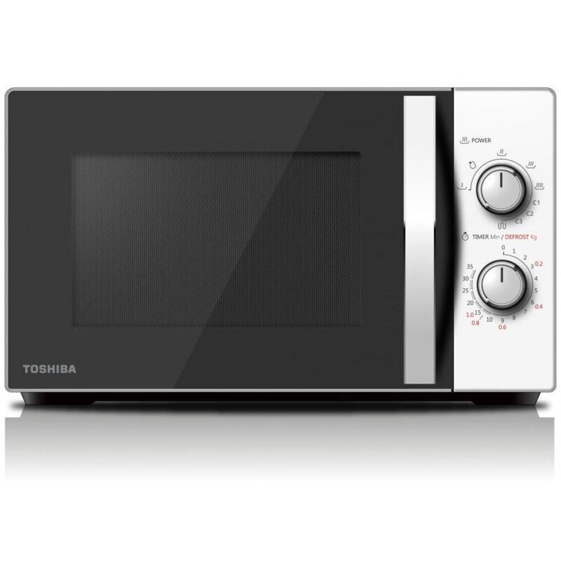 foto del prodotto mw-mg20p forno microonde combinato 20 l 800 w nero bianco - toshiba